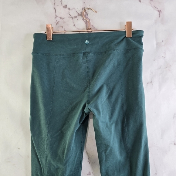 Prana Leggings Womens Small Green Crop Capri Stretchy Butter Soft - Picture 6 of 8